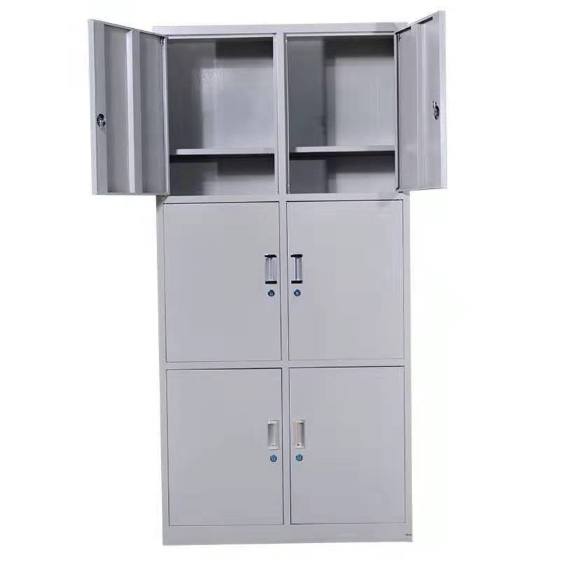 三节六门柜半开