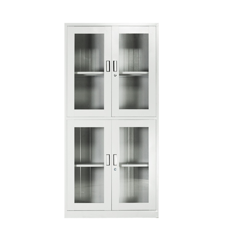 上下玻对开器械柜正面