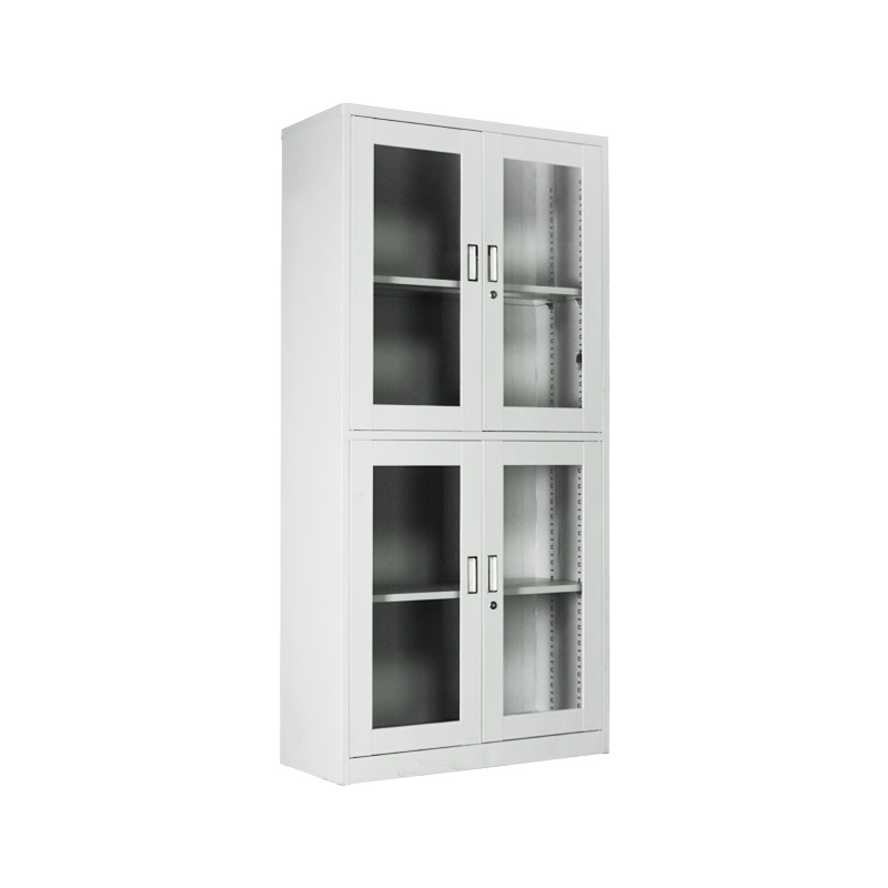 上下玻对开器械柜侧面