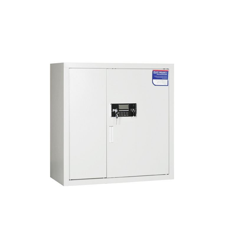 单节保密柜液晶锁侧面