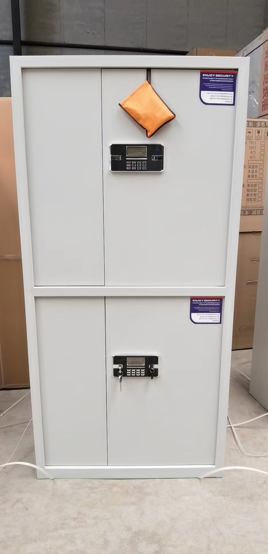 通双节保密柜液晶锁