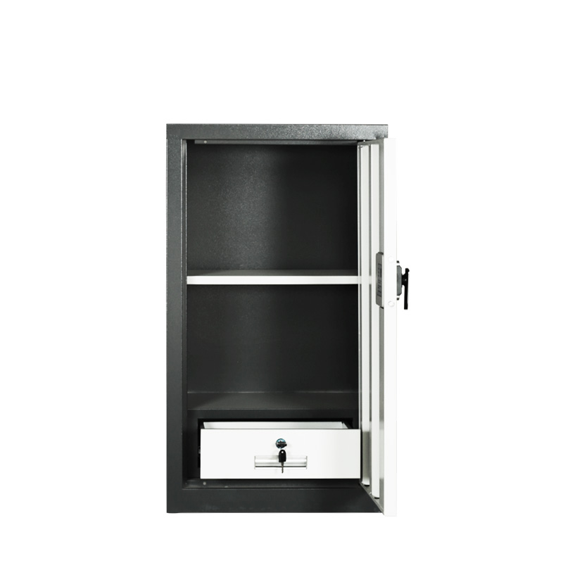 单节保密柜国保锁灰白套色全开