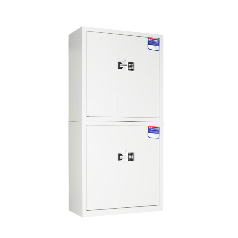 分体保密柜国保锁侧面