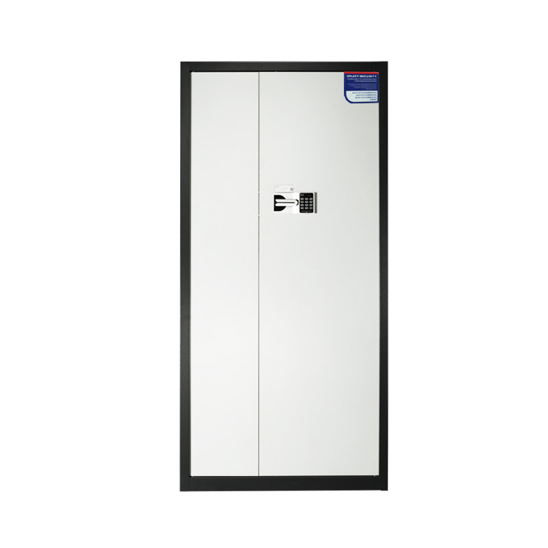 通门保密柜国保锁灰白套色正面