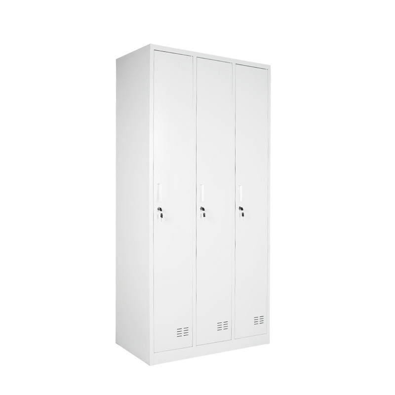 三门更衣柜侧面