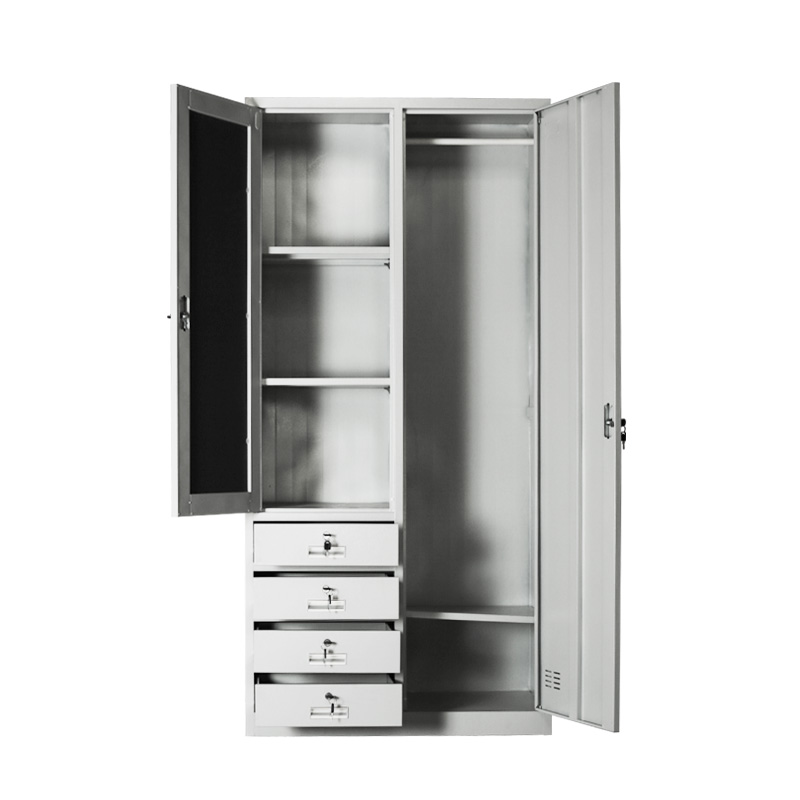 下四斗卫生柜（外镜）全开