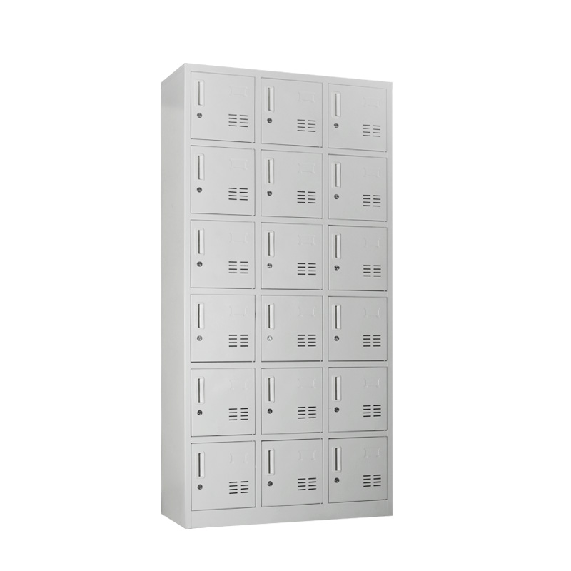 十八门储物柜侧面