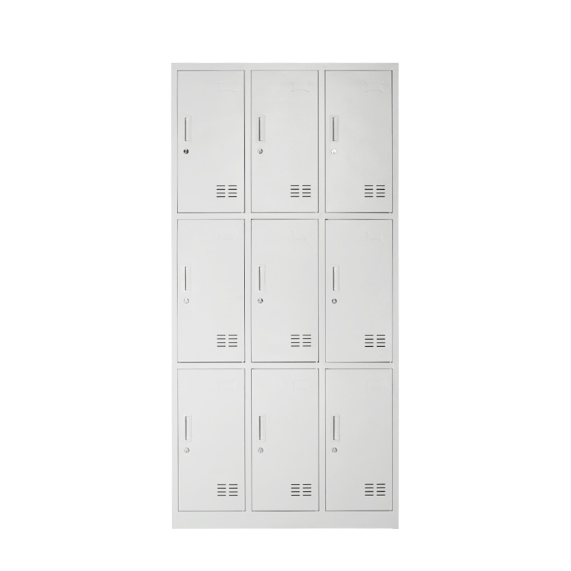 九门储物柜正面