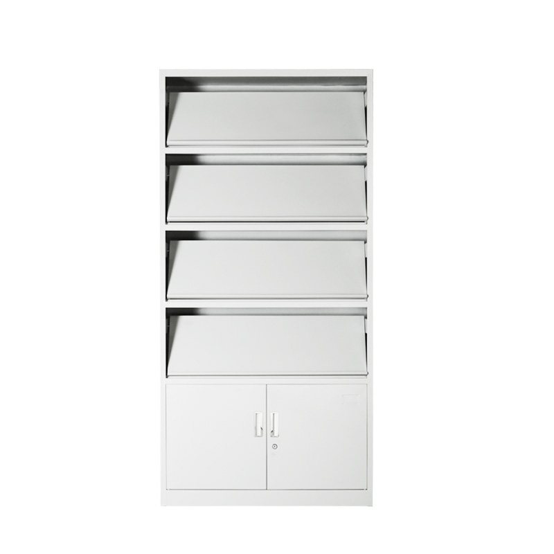 下档期刊架正面