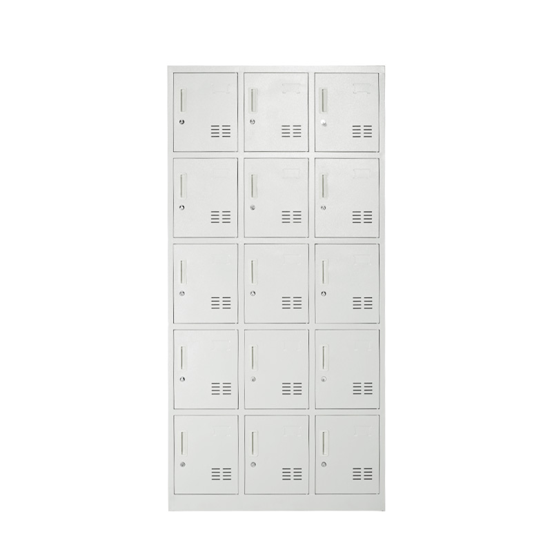 十五门储物柜正面