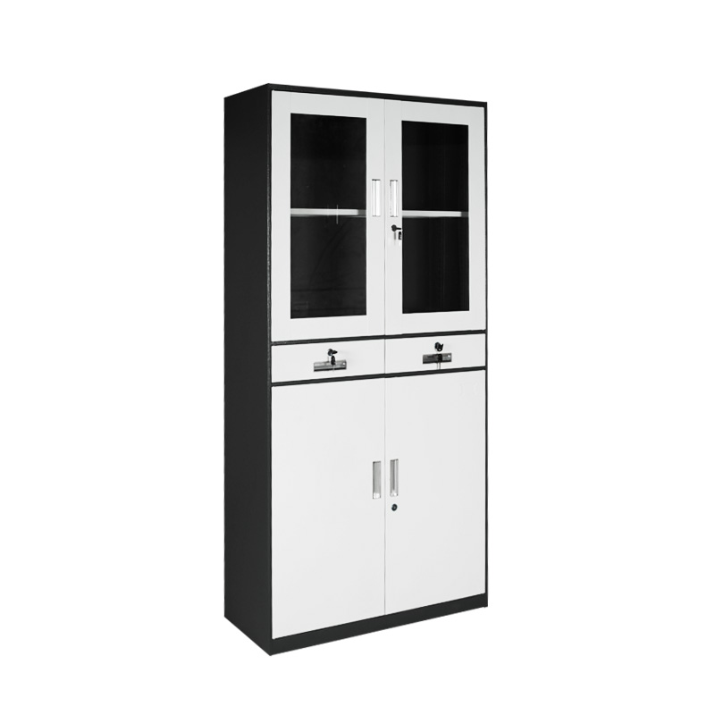 窄边套色中二斗器械柜侧面