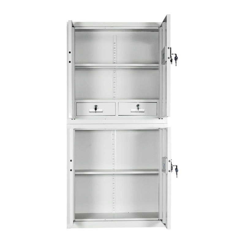 分体保密柜液晶锁全开